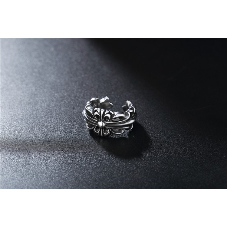 Nhẫn Chrome Hearts cao cấp JAMS không gỉ unisex cá tính