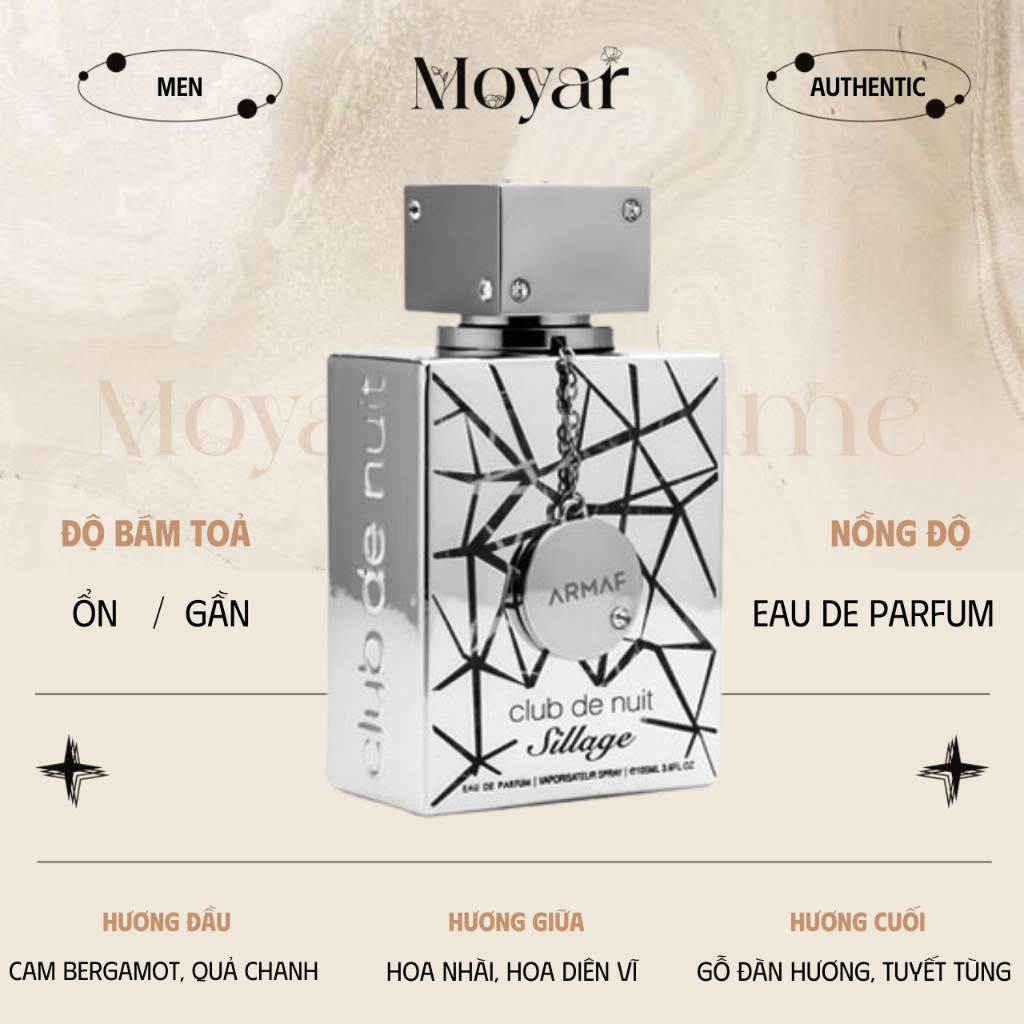 10ml Armaf Club De Nuit Sillage EDP | Nước hoa nam