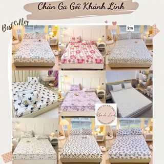 Bộ 3 món ga gối đũi xơ đậu nành chần bông hữu cơ hot hit đủ kích thước được chọn mẫu