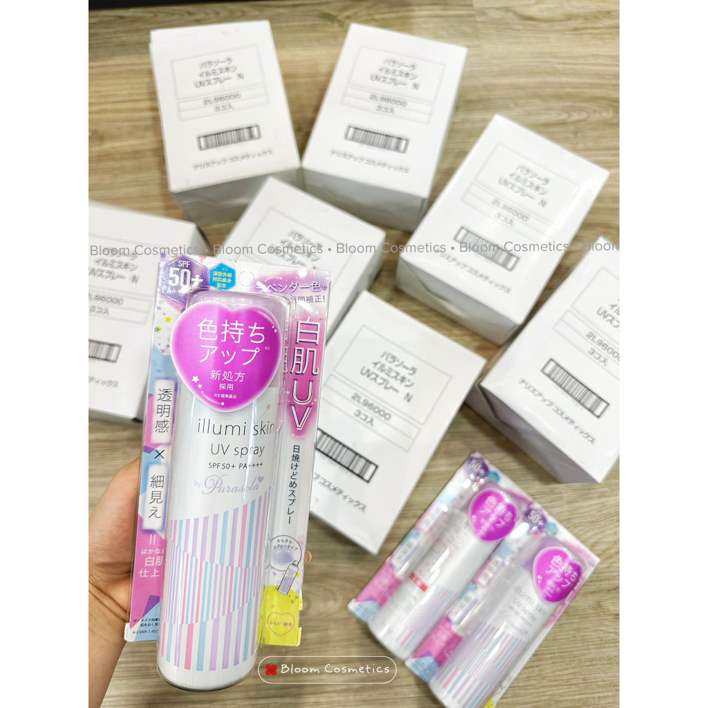 Xịt chống nắng nâng tone dưỡng da Naris PARASOLA ILLUMI