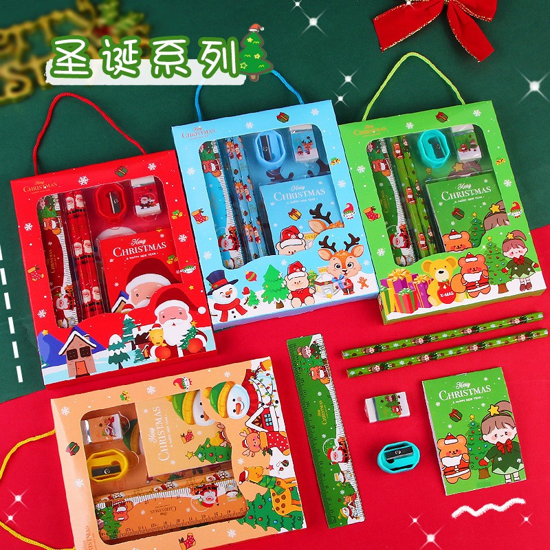 Sét quà tặng noel giáng sinh cho học sinh hộp to