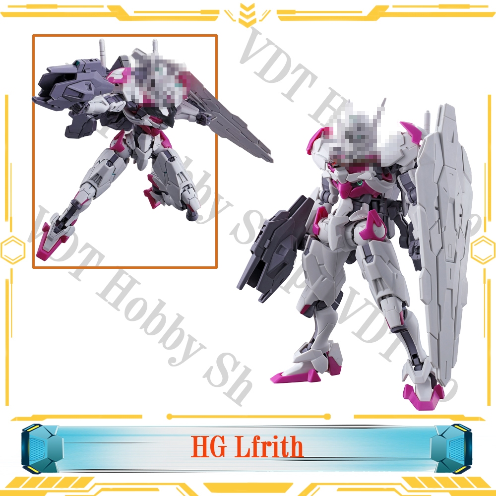 Mô hình lắp ráp HG 1/144 Lfrith ( tặng kèm base )