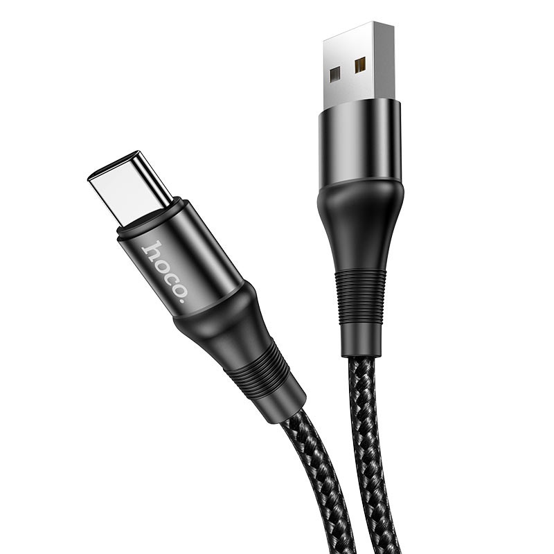 Hoco Chính Hãng - Dây cáp sạc nhanh X50 truyền dữ liệu 2.4A , 3A Type C / Micro USB  Dây Dù Dài 1M Siêu Bền - H2N SHOP..