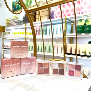 Bảng phấn mắt clio twinkle pop pearl flex glitter eye palette 4.5g
