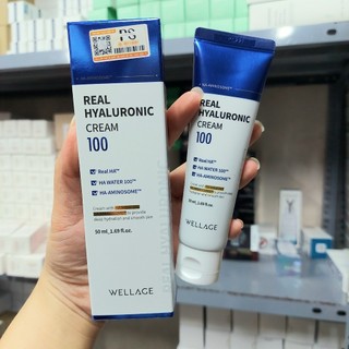 Kem dưỡng ẩm Wellage Real Hyaluronic Cream 50ml