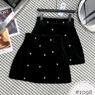 Chân váy nhung dáng A chữ x hàng QCL1