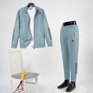 Bộ thể thao nam thu đông, sét đồ bộ nam Adidas cao cấp chất nỉ tổ ong