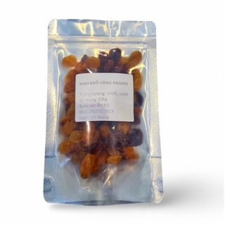 Nho khô vàng Raisin Ấn Độ