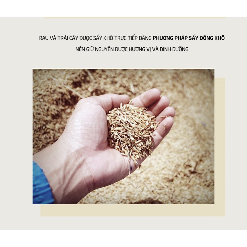 Bánh Gạo Hữu Cơ Mom's Choice Well&Good Hàn Quốc Dạng Miếng Cho Bé Ăn Dặm Từ 6M+ 25g