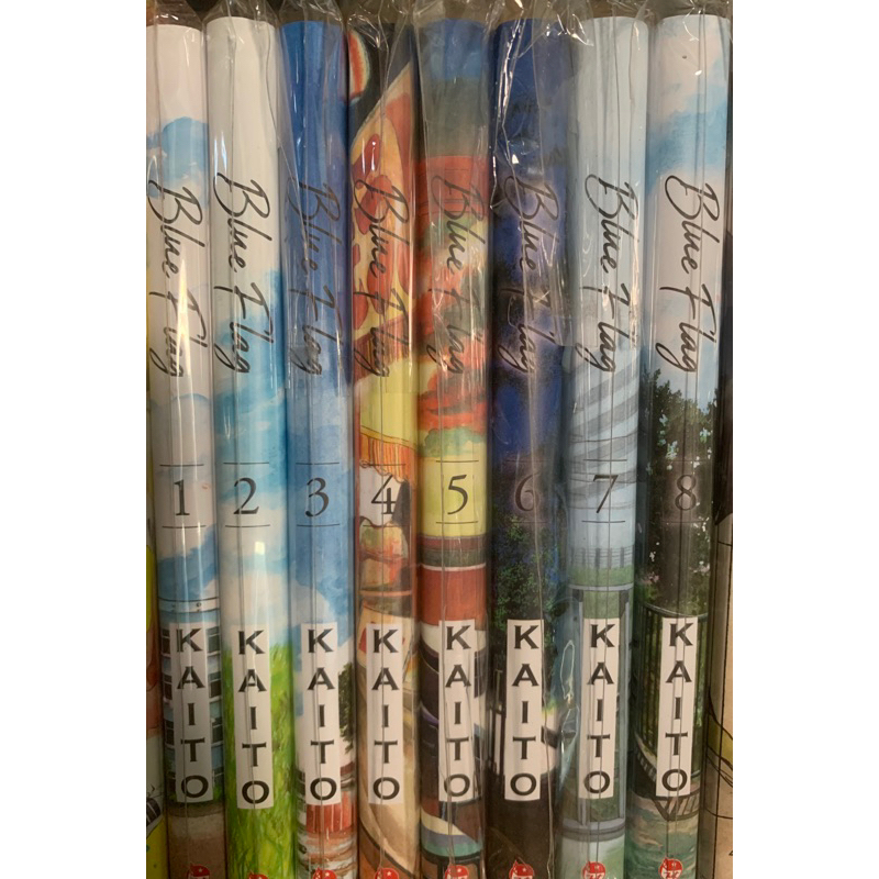 Blue flag 1-8 bản in đầu