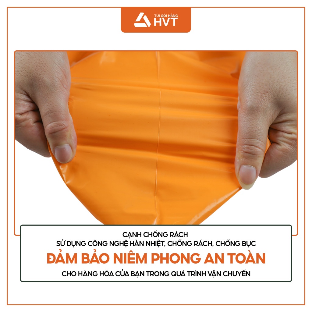 Túi Gói Hàng Niêm Phong NHUAHVT Size 28*42 Túi Đóng Hàng Tự Dính Cuộn 100 Túi