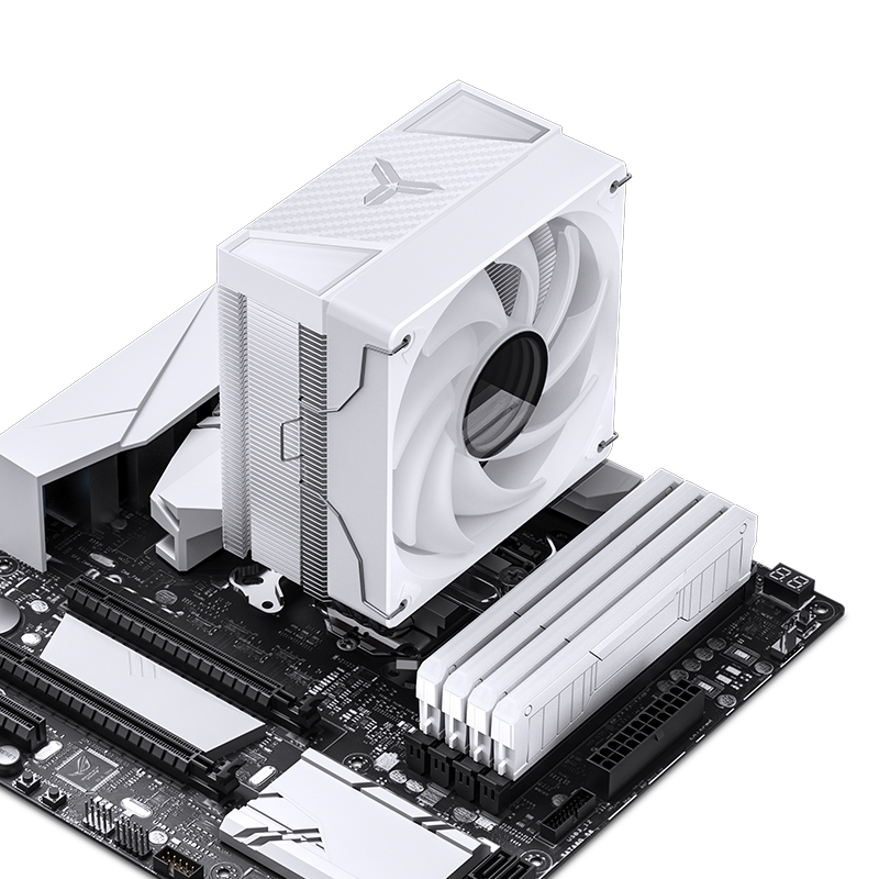 Tản Nhiệt Khí Jonsbo CR1000 V2 Led RGB Auto - Màu Trắng