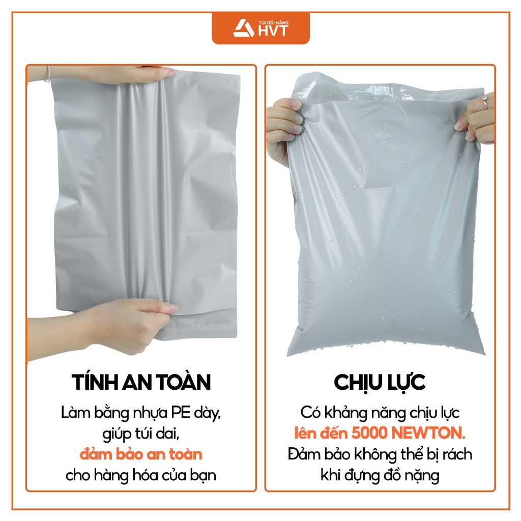 Túi Gói Hàng Niêm Phong Tự Dính - Túi Đóng Hàng Chuyển Phát Nhanh NHỰA HVT