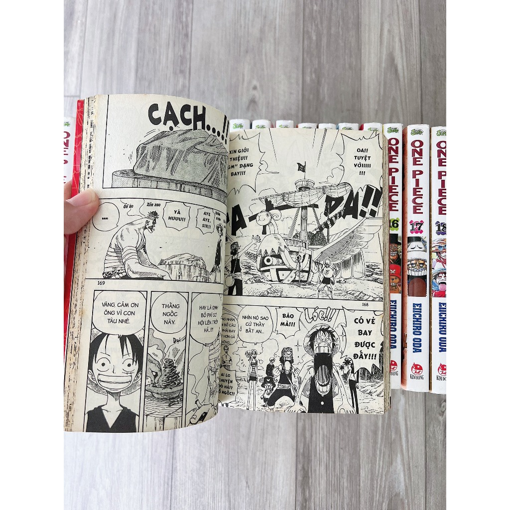 One Piece Từ T1-T25, T51-T60 Lẻ.
