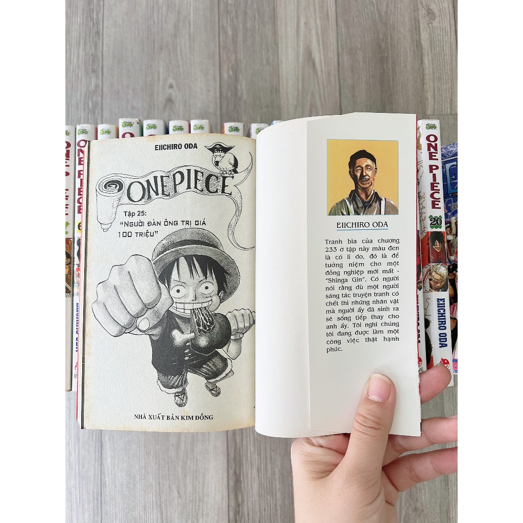 One Piece Từ T1-T25, T51-T60 Lẻ.