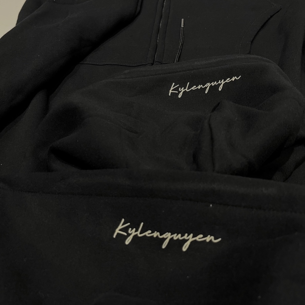 Áo hoddie zip form boxy_chất nỉ cotton siêu dày dặn_Hoddie Zip’s KN