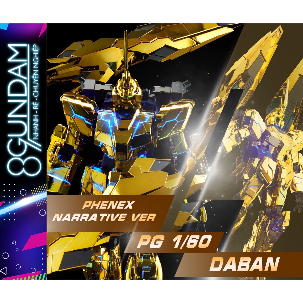 Mô Hình Lắp Ráp PG Phenex Fighter Narrative Ver.