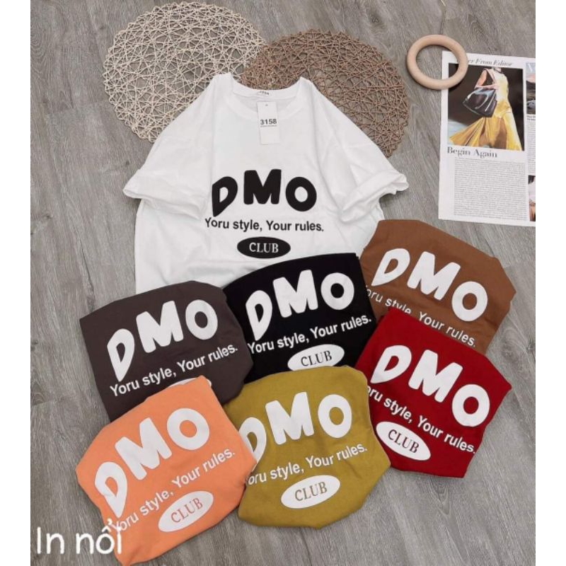 Áo Phông DMO Form Thụng Chất Cotton Su Siêu Xịn