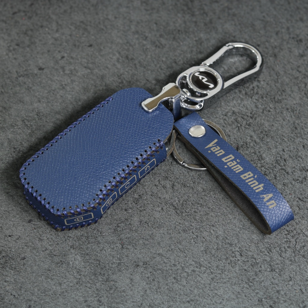 Bao da móc khoá bọc ốp chìa khoá xe ô tô KIA K3 2021 2023 Luxury, Premium, K5, New Sportage 2022, Sorento,cerato logomới