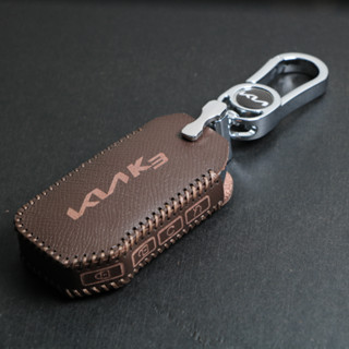 Bao da móc khoá bọc ốp chìa khoá xe ô tô KIA K3 2021 2023 Luxury, Premium, K5, New Sportage 2022, Sorento,cerato logomới