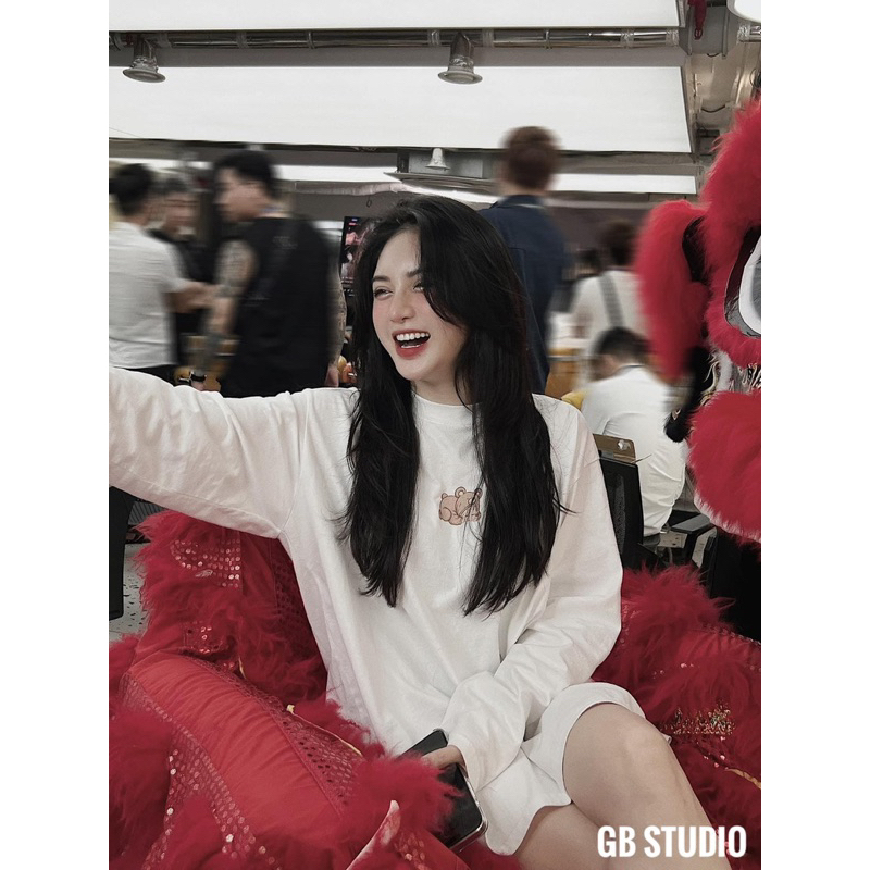 Áo phông nữ gấu siêu hot/ Áo thun nữ from rộng/HÀNG LOẠI 1 có ảnh thật video