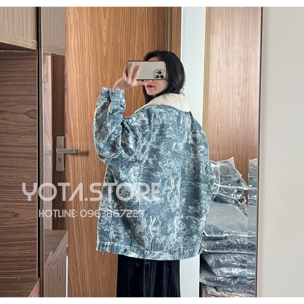 Áo khoác kaki lót lông - G104