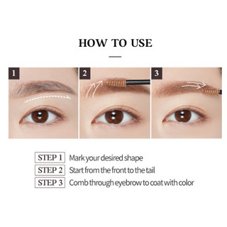 (CÓ BILL) Mascara Mày ETUDE Color My Brows 4.5g, 6g