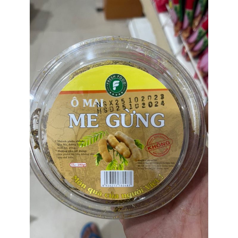 Ô Mai Fresh Food Hộp 180g Đủ Vị