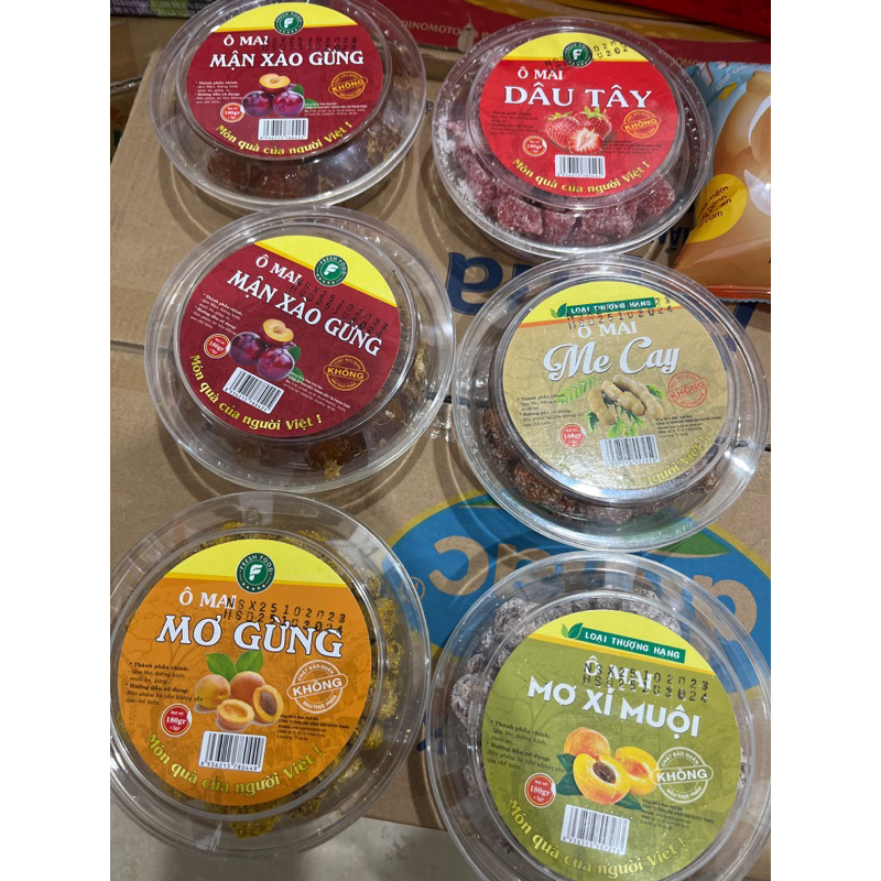 Ô Mai Fresh Food Hộp 180g Đủ Vị