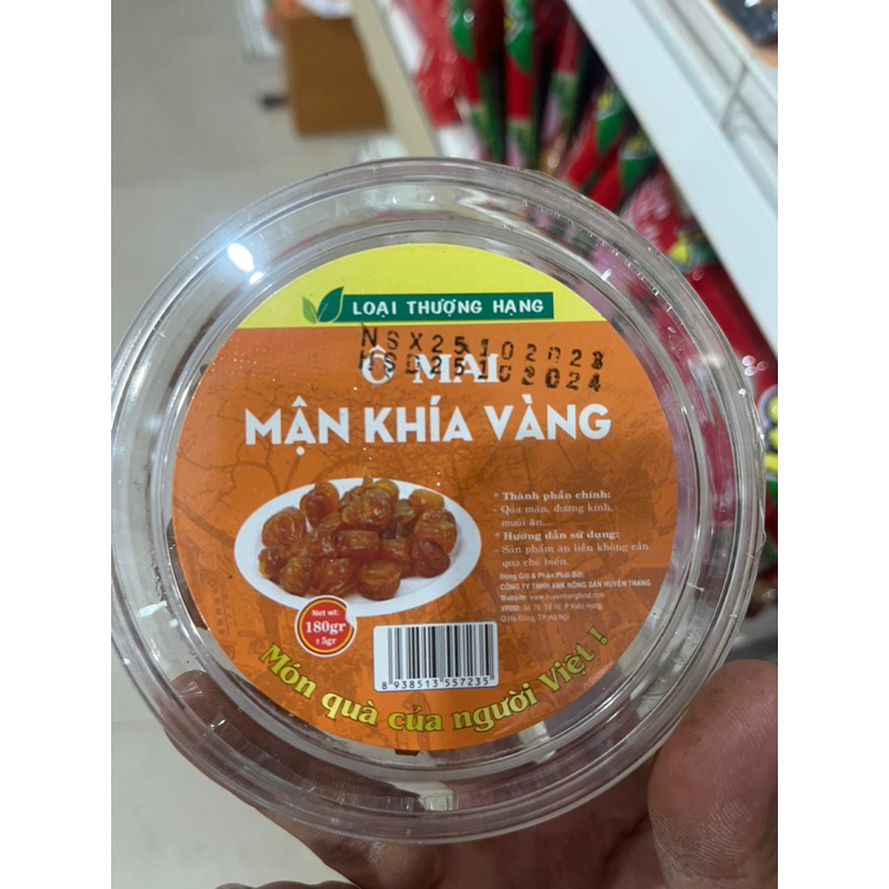 Ô Mai Fresh Food Hộp 180g Đủ Vị