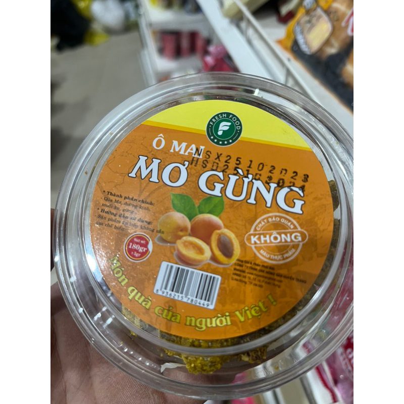 Ô Mai Fresh Food Hộp 180g Đủ Vị