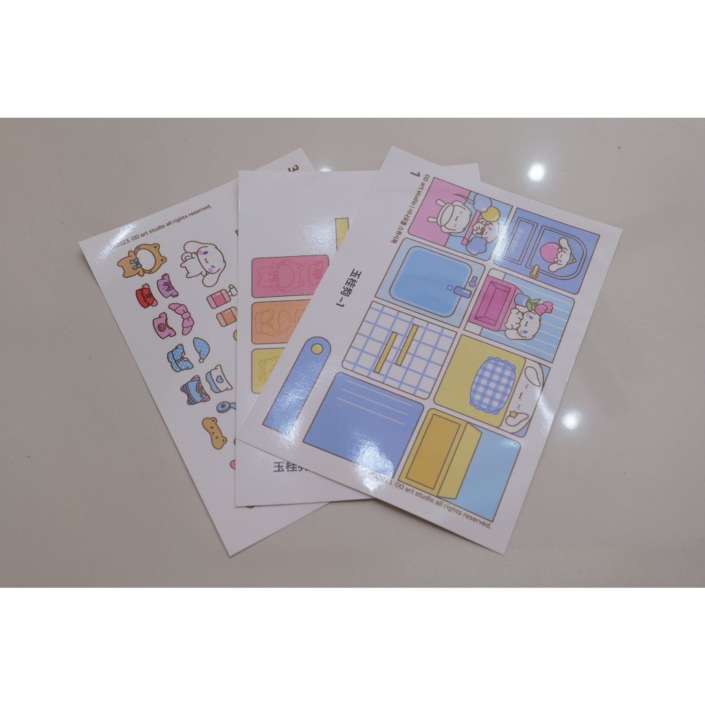 Set ngôi nhà băng keo  dễ thương - Thơ Nguyễn Shop