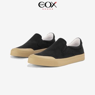 Giày Lười Nam Vải Canvas DINCOX DC20 Black