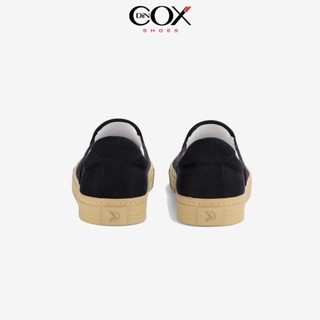 Giày Lười Nam Vải Canvas DINCOX DC20 Black