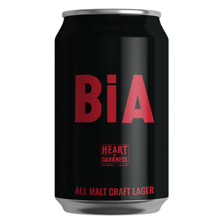 Bia HEART OF DARKNESS All Malt Craft Lager 5%, thùng 24 lon, lon 330ml