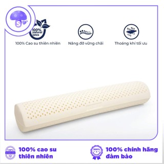 Gối ôm 35x100 liên á 100% cao su thiên nhiên