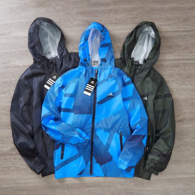 Áo khoác gió nam BIGSIZE 2 lớp cao cấp thể thao tập gym xuất khẩu AG 34 - 02618