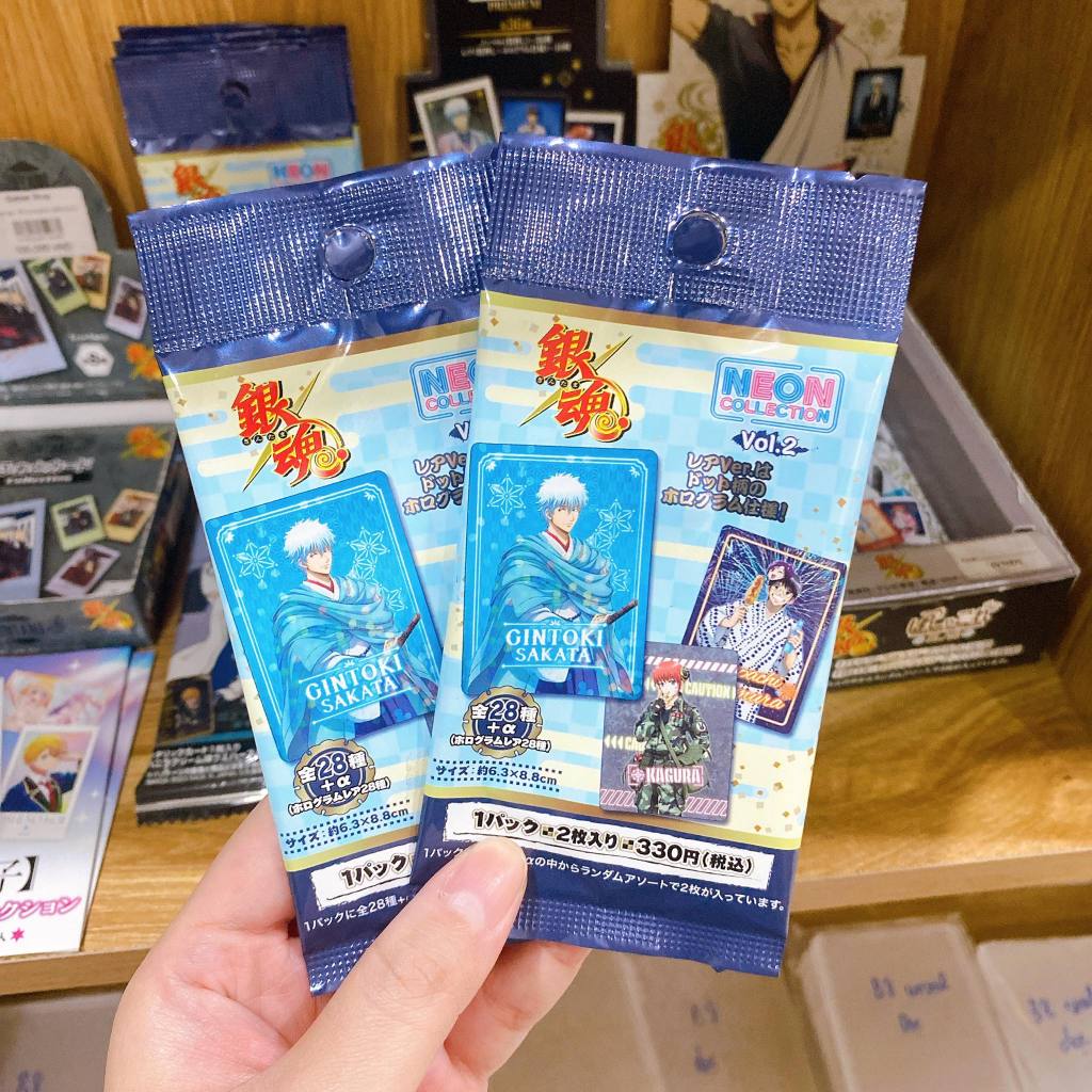 Thẻ ảnh nhân phẩm Gintama - Neon card collection vol 2