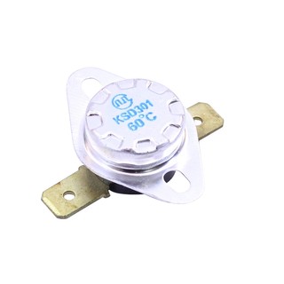 Relay Nhiệt KSD301(250V-10A) từ 60°C - 185°C