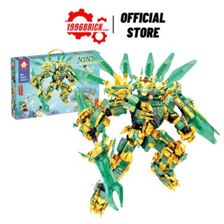 Mô hình lắp ráp NINJA rùa ,đồ chơi lắp ráp nhân vật NINJA SKU 68207  - 1996brick