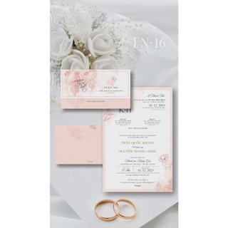 Thiệp cưới số lượng nhỏ
