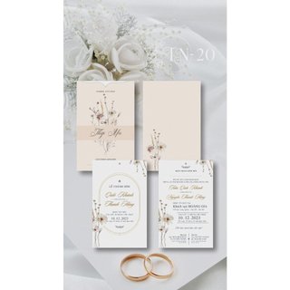 Thiệp cưới số lượng nhỏ