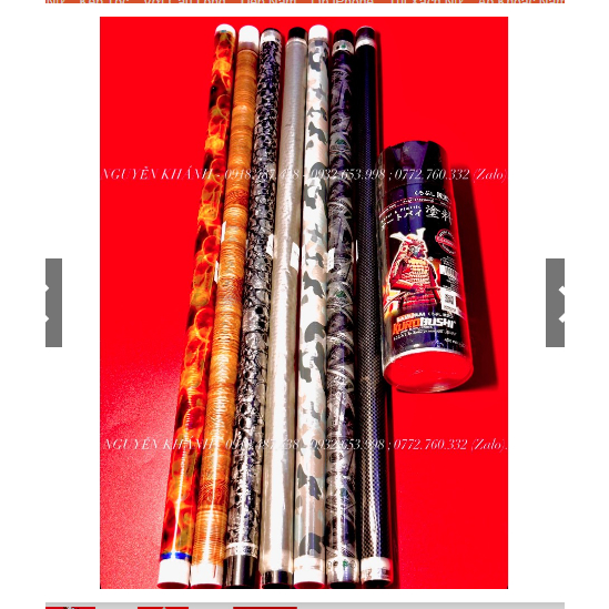 Sơn phim nhúng chuyển nước carbon samurai