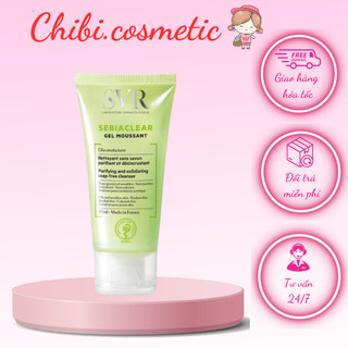 Sữa rửa mặt svr cho da dầu mụn - svr sebiaclear gel moussant size 200ml