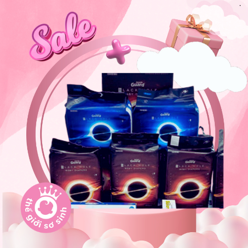 Tã quần và dán Black Hole cho bé size XXXL, XXL, XL, L, M/ dán M, S, NB