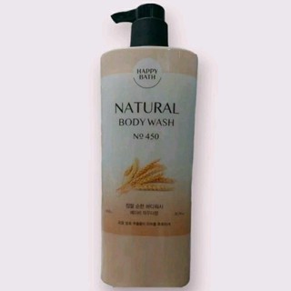 SỮA TẮM HÀN QUỐC HAPPY BATH NATURAL LÚA MẠCH 900ML SẠCH DA CHẾT SÁNG MỊN DA
