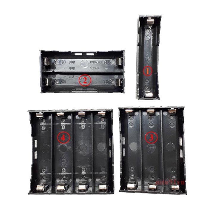 Đế Pin 18650 Có Chân Hàn