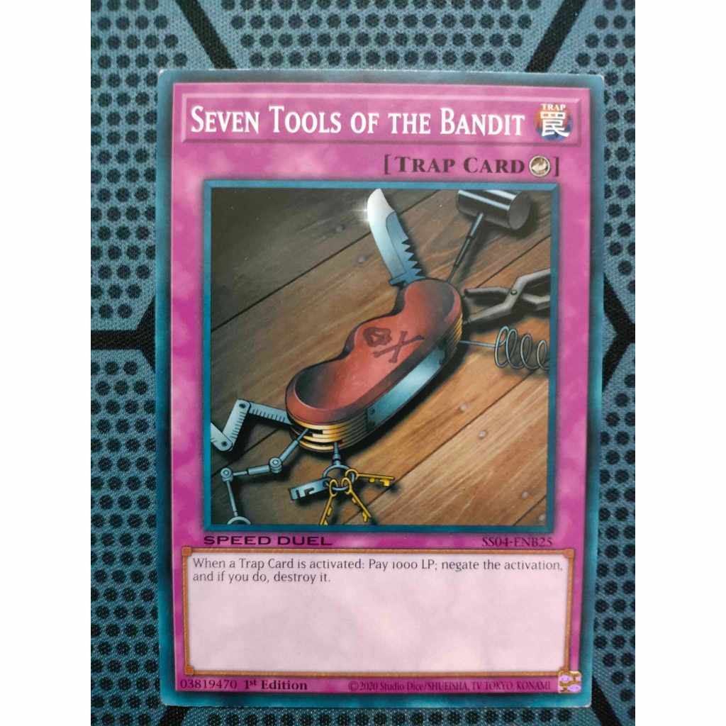 Bài yugioh speed duel - Seven Tools of the Bandit - SS04-ENB25 - Common 1st Edition