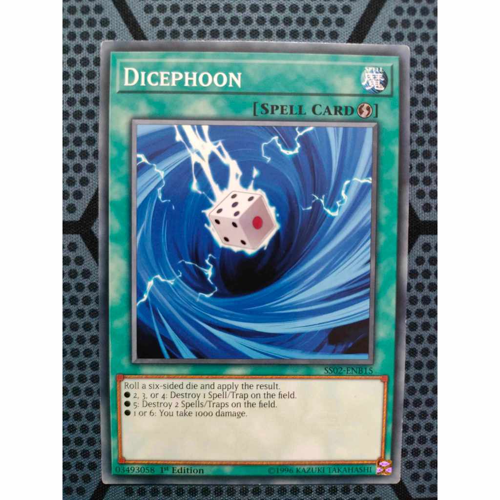 Bài yugioh speed duel - Dicephoon - SS02-ENB15 - Common 1st Edition hoặc SBC1