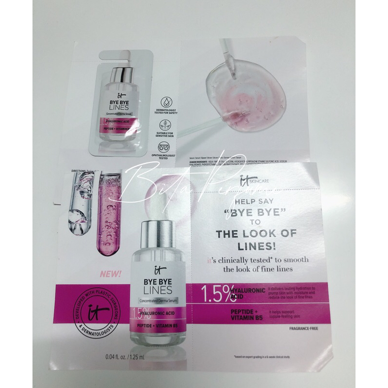 Sample Serum chống lão hóa IT COSMETICS Bye Bye Lines